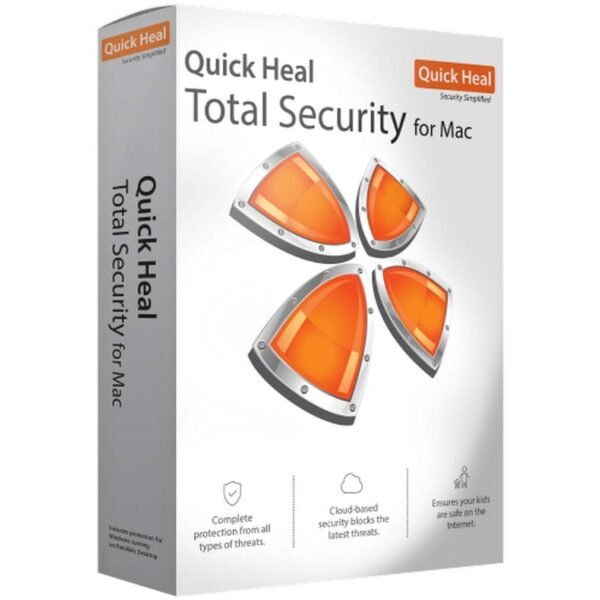 Quick Heal Total Security for mac 1 pc 1 Year