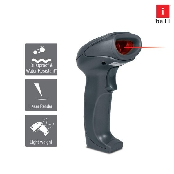 IBALL W/L BARCODE SCANNER WBS-650MV 1D - Image 2