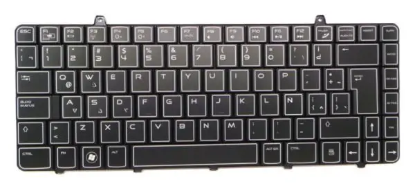 Dell Alienware m11x FX Backlit Spanish Keyboard