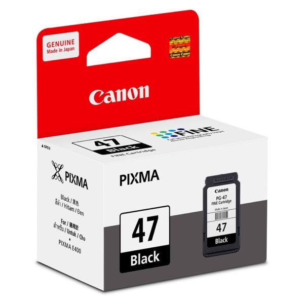 CANON INK CARTRIDGE 47 BLACK (ORIGINAL) Jaipur-329