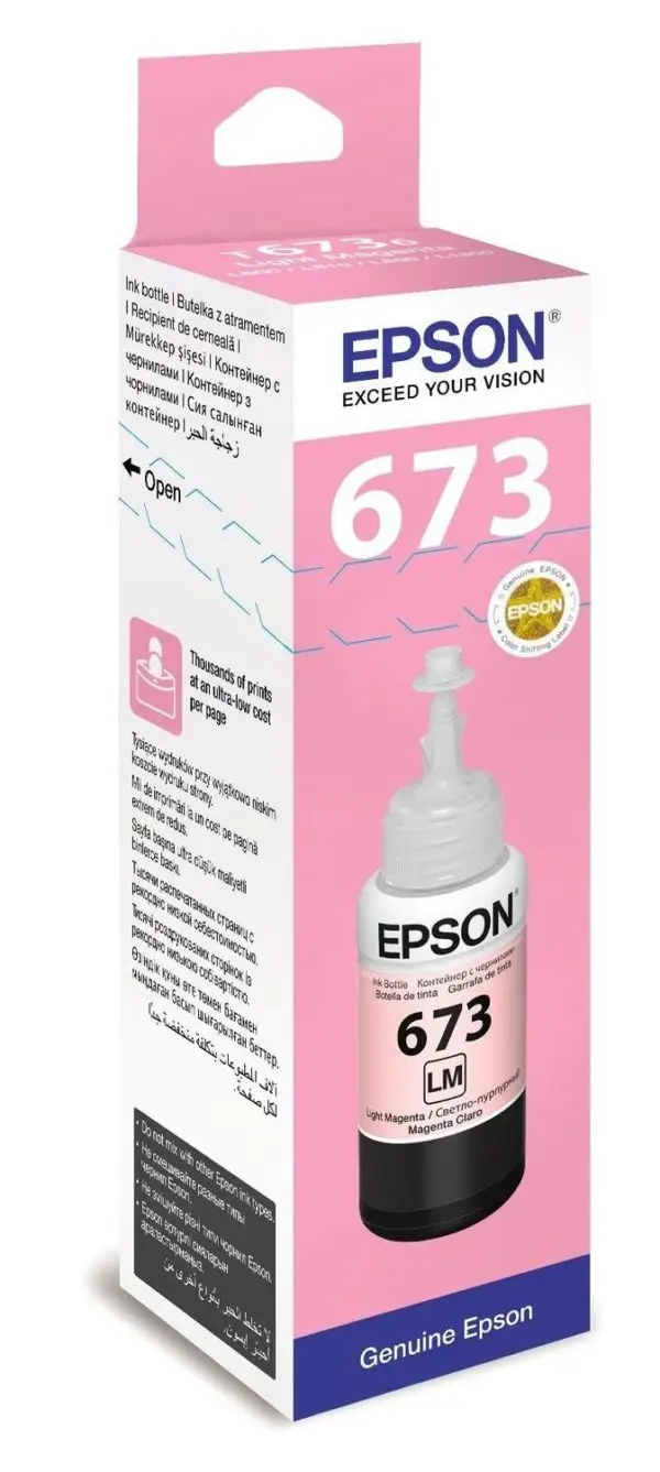 EPSON INKJET INK 673 (LIGHT MAGENTA) Jaipur Rajasthan India 93