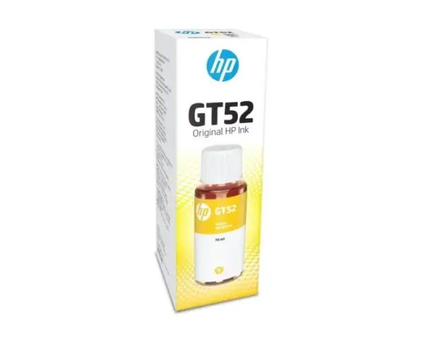 HP INK BOTTLE GT52 YELLOW (ORIGINAL) Jaipur Rajasthan India 2934ds