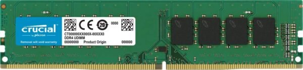 Crucial RAM 2666MHz DDR4 UDIMM 288 Pin Desktop Memory