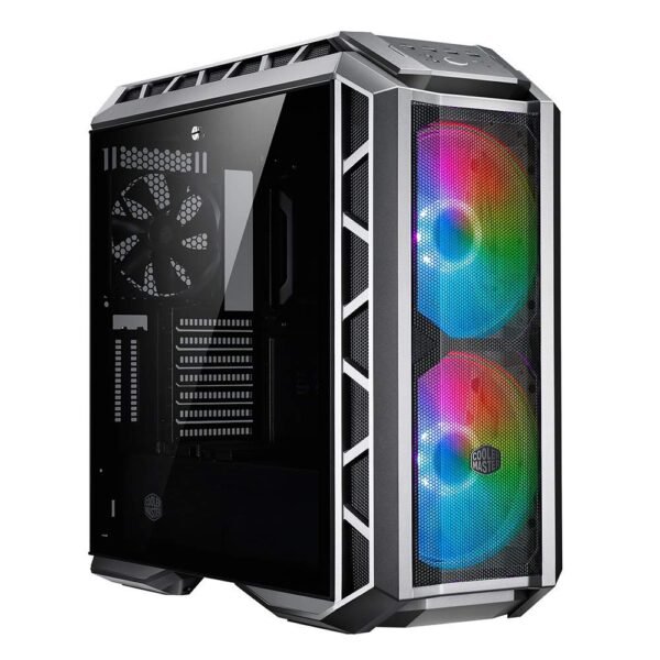 Cooler Master MasterCase H500P Mesh ARGB Mid-Tower Gaming Cabinet with Two 200mm Fans