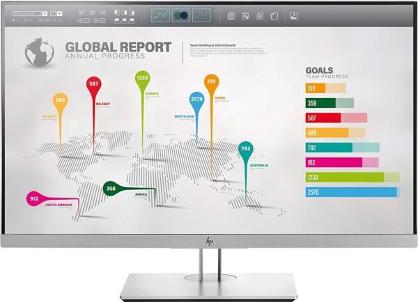 HP EliteDisplay 27 inch E273Q IPS LED Backlit QHD Anti-Glare Computer Monitor with Pivot Rotation